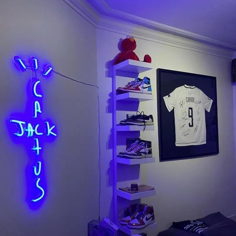 Cactus Jack LED Custom Neon Sign USB Light Room Decoration Neon Light